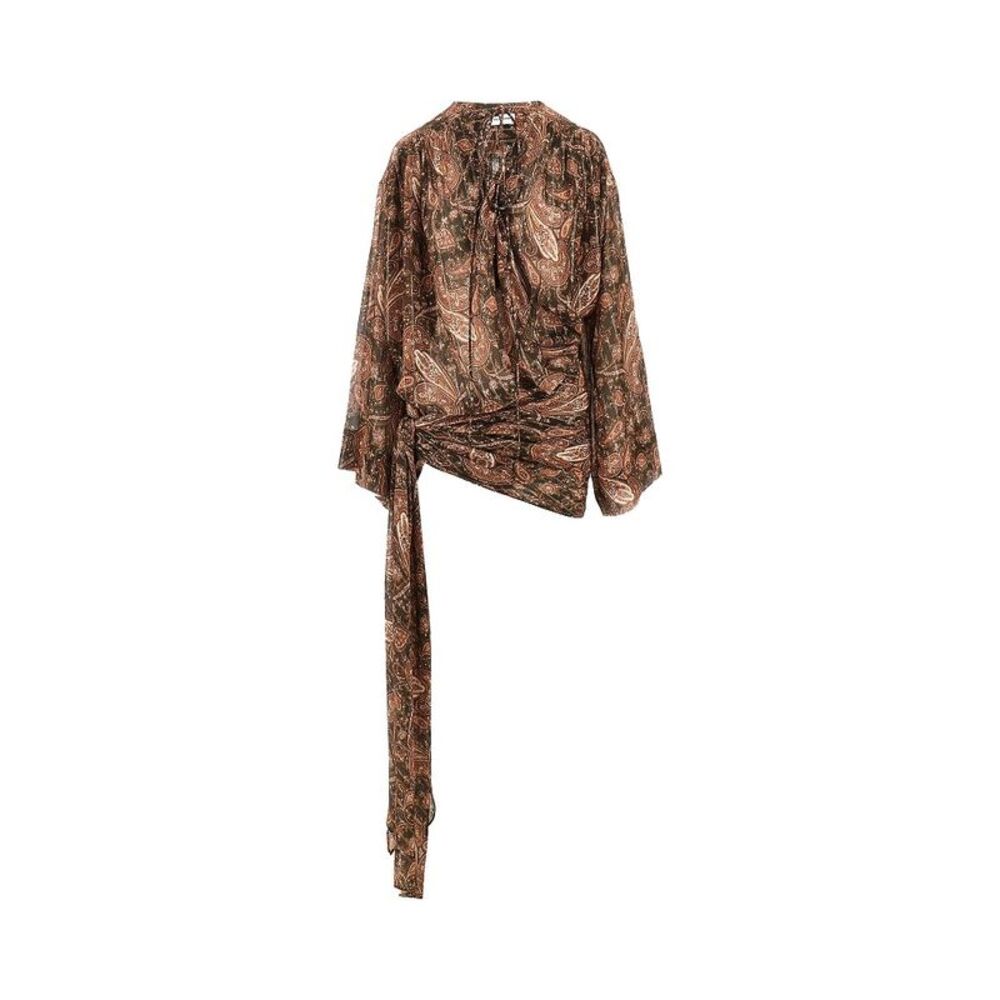 The Andamane Women Paisley Georgette 'Indira' Mini Dress